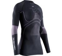X-Bionic - Ropa interior térmica mujer - Energy Accumulator 4.0 Shirt LG SL W Charcoal/Magnolia - Talla XS - Gris Gris XS