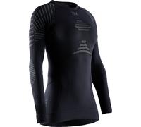 X-Bionic - Ropa interior térmica mujer - Invent 4.0 Round Neck LS W Black/Charcoal para Mujer - Talla S - Negro Negro S