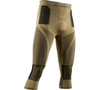 X-Bionic - Ropa interior térmica - Radiactor 4.0 Pants 3/4 Men Gold/Black - Talla L - Dorado Dorado L