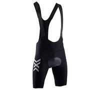 X-Bionic Twyce 4.0 Bike Bib Padded Shorts, Mujer, Black Melange, S