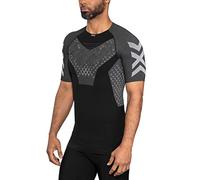 X-Bionic Twyce 4.0 Run Short Sleeve Shirt, Hombre, Opal Black/Arctic White, S