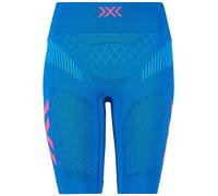 X-Bionic Twyce 4.0 Run Shorts, Hombre, Teal Blue/Neon Flamingo, XS