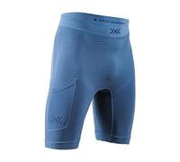 X-Bionic Xceed Run - Mallas cortas para hombre, Azul marino, XXL
