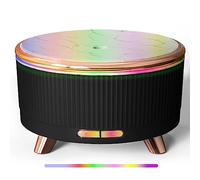 X CLICK - Difusor Aceites Esenciales - Humidificador Aceites Esenciales - Deshumificadores de Humedad - Difusor de Aromas - Ambientador Casa - Humificador de Aire Difusor Aceites 500ml - Negro