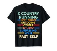 X-Country Running está superando a tu cotización Positiva pasada Camiseta gráfica económica