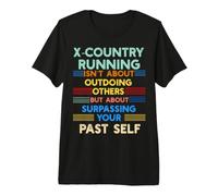 X-Country Running está superando a tu cotización Positiva pasada Camiseta Premium