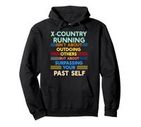 X-Country Running está superando a tu cotización Positiva pasada Sudadera con Capucha
