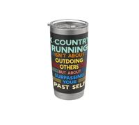 X-country Running está superando a tu cotización positiva pasada Vaso térmico de acero inoxidable de doble pared