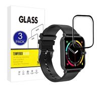 X-Dision [3 Pack] Protector de pantalla Compatible con ZTE Watch Live,[Resistente a los arañazos][Cubierta completa curvada en 3D] Protector para ZTE Watch Live