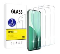 X-Dision Compatible con OPPO Reno 14F/14 FS Protector de Pantalla,3 Piezas Película Protectora 2.5D[Dureza 9H,Alta Sensibilidad,A prueba Roturas] Alta Definicion Vidrio Templado