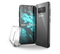 X-Doria Estuche para Samsung Galaxy S8 Plus, Serie Defense 360: protección Completa, Estuche ultradelgado para Galaxy S8 Plus, [Transparente]