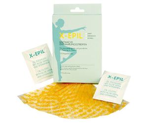 X-Epil Bandas depilatorias de cera fría