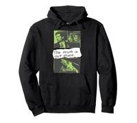 X-Files Front and Back Truth is out There Alien 90's TV Show Sudadera con Capucha
