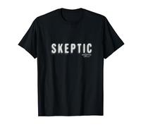 X-Files Iconic Skeptic Big Chest Text Logo Camiseta