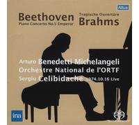 ƒx[ƒg[ƒ"ƒFƒ" : ƒsƒAƒm‹¦'t‹È 'æ5"Ô uc'év '¼ (Beethoven : Piano Concerto No.5 Emperor | Brahms : Tragische Ouverture / Arturo Benedetti Michelangeli A Sergiu Celibidache & Orchestre National de l'ORTF) [SACDƒVƒ"ƒOƒ‹ƒŒƒCƒ"[]
