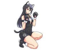 (X) Hasegawa 52354 / SP554 - 1/12 Colección Egg Girls No. 37, Haku Rinpha, Blac