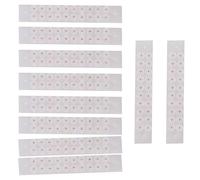 X-Institute 200 piezas de adhesivos transparentes desechables para las orejas, perlas de acupuntura, parches de estimulación de presión de acupuntura, puntos transparentes