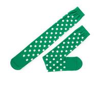 X-Institute Celebrate Love with Thigh High Long Socks Hearts Dots Pattern Funny Silk Over the Knee Stockings Valentines Day Dates Night Hosiery