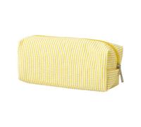 X-Institute Estuche multiusos de poliéster a rayas, organizador de suministros de arte, bolsas portátiles para cosméticos, bolsa de aseo de viaje, bolsa organizadora de suministros de oficina