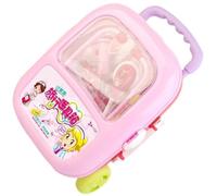 X-Institute Juego De rol Médico Realista Juguete con Estuche Adecuado Desarrollo Habilidades Sociales Juego Simulación Imaginativo Regalo para Niños Pequeños Maleta Juguete para Médico