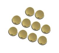X-Institute Paquete 10 Monedas Desafío En con Espejo Grabado Chapadas En Latón Macizo 40mm con Funda Protectora Transparente para Manualidades