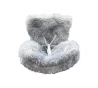 X-Institute Portable Doll Furry Sofa with Clip On Car Vent Decorative Accessory For 10-17cm Figures Gift For Doll Collector