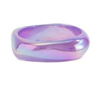 X-Institute Pulsera De Resina Geométrica Hecha a Mano con Coloridos Remolinos Nacarados Ligera Cómoda para Mujeres Fácil De Usar