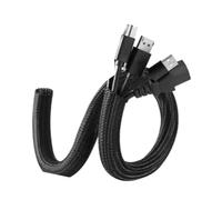 X-Institute Toldos De Cordón 2 Uds. Multifilamento Largo 19mm Diámetro para Un Uso Seguro contra Planificador Cables Masticables