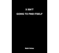 X isn't going to find itself