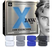 X-Jaw 2.0 Premium Jaw Ejecutivo para hombres y mujeres Defina su mandbula Slim/tono Su rostro para masticar el entrenador para el entrenamiento de l