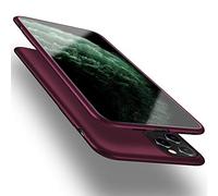 X-level Funda Compatible con iPhone 11 Pro, Suave TPU Gel Silicona Ultra Fina Anti-Arañazos y Protección a Bordes Funda Phone Case para iPhone 11 Pro (5.8") 2019 - Vino Rojo