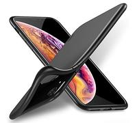 X-level Funda Compatible con iPhone XR, Suave TPU Gel Silicona Ultra Fina Protección a Bordes y Cámara Protective Teléfono Móvil Case Carcasa Funda para iPhone XR de 6.1" 2018 - Negro