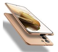 X-level Funda Compatible con Samsung Galaxy S21 Plus, Suave TPU Silicona Ultra Fina Anti-Arañazos y Protección a Bordes Funda Phone Case para Samsung S21 Plus - Oro (Protección de la cámara)