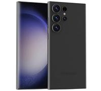 X-level Funda Compatible con Samsung S23 Ultra, Gel Silicona Fina Ultrafina Carcasa Anti-Arañazos y Protección a Bordes Phone Case - Negro translúcida