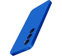 X-level Funda para Samsung Galaxy S25 Plus, 0,3 mm, Slim Fit, Acabado mate, Antideslizante, Resistente a los Arañazos, Carcasa Fina Dura para Samsung S25 Plus, Azul