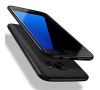 X-Level Funda para Samsung Galaxy S7, [Serie Guadian] Soft Flex TPU Funda Ultra Fina de Silicona Bumper Cover Protección Carcasa para Samsung S7 - Negro