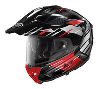 X-LITE Cascos X-552 Ultra Carbon Waypoint N-Com Black / Red XL