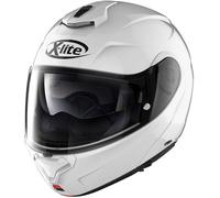 X-Lite X-1005 Elegance N-Com Casco, Blanco metálico, Talla XS (55)