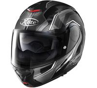 X-lite X-1005 Ultra Carbon Alchemix N-Com Casco, negro/gris, Talla XXL (64)