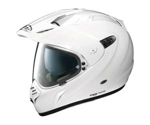 X-Lite X-551GT Start Enduro Casco Motocicleta Fibra Compuesta n-com - Blanco Talla L