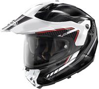 X-Lite X-552 Ultra Carbon Latitude N-Com Casco, blanco/rojo/negro, Talla L (60)