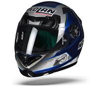 X-Lite X de 802rr Réplica E. Basti TostiPanini Integral Casco Moto Ligero de Fibra - Cayman Azul Tamaño S