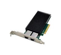X-MEDIA XM-NA6821 PCI-E - Tarjeta adaptadora de red de servidor PCI-E de 2 puertos 10 Gbps Gigabit Ethernet PCI Express (PCIe x8), chipset Intel X540-T2, compatible con Windows 11 y Linux