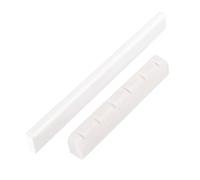 X-Mile Puente de Guitarra Clásica de 6 Cuerdas Juego de Puente y Cejuela Puente de guitarra de hueso hecho de hueso de buey de grado superior para el reemplazo de la guitarra acústica clásica