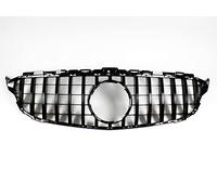 X-Parts Parrilla delantera deportiva Panamericana GT negra brillante para Clase C W205 Sedan S205 Modelo T Kombi C205 Coupe A205 Cabrio Vorfacelift a partir de año de construcción 2014-03/2018 1023223