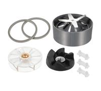X psblty 8 Uds Repuestos for Licuadora, Compatibles con NutriBullet, Licuadora De 600W 900W con Cuchilla for Hielo/Junta De Sellado De Goma/Almohadilla De Choque, Etc.