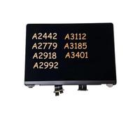 X psblty A2442 A2779 LCD for Pro/MAX A2918 A2992 A3112 A3185 A3401 M1 M2 M3 Montaje De Pantalla LCD 2021 2023 2024 Año(Space Black,A3401)