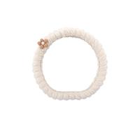 X psblty Cojín Felpa Asiento Bonita Funda para Asiento Coche para Mujer, Universal, Transpirable, Tela Puff, Lazo/Flor Rosa, Protector Interior, Accesorios Almohada(1pc White D-Shape Cover)