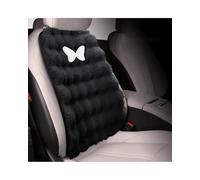 X psblty Cojín Felpa Asiento Funda De Asiento Felpa para Invierno para Mujer, Protector Interior Automotriz con Lazo, Cojín Cálido para Volante, Almohada para Coche(1pc backrest -C)