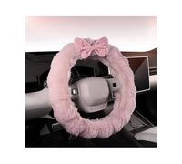 X psblty Cojín Felpa Asiento Funda De Asiento Felpa para Invierno para Mujer, Protector Interior Automotriz con Lazo, Cojín Cálido para Volante, Almohada para Coche(O Shape -B)